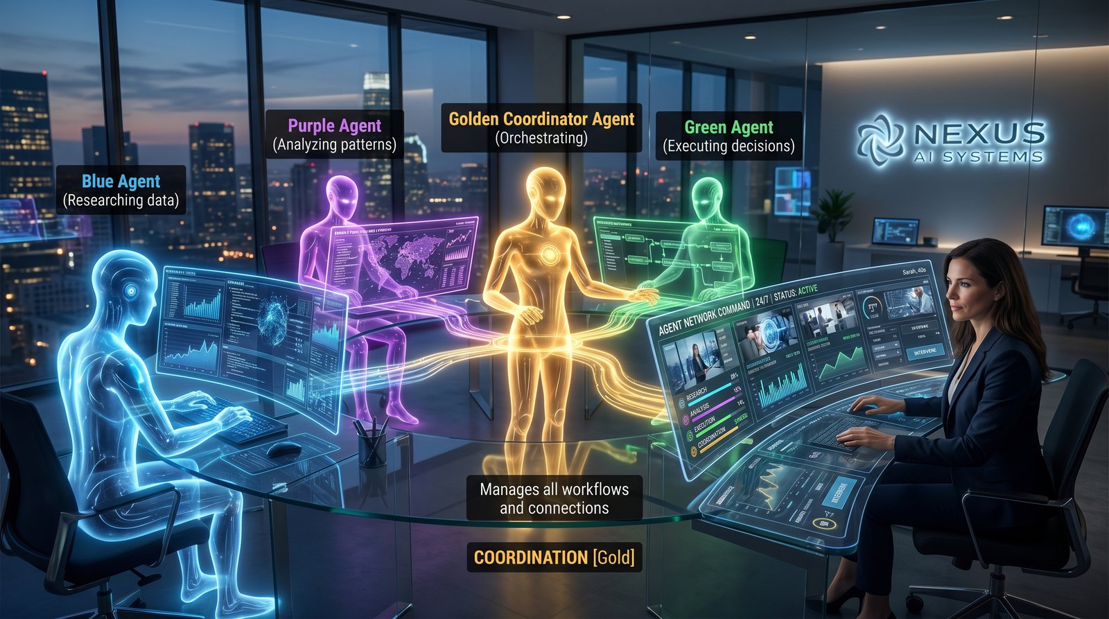 Operational slavery multi-agent