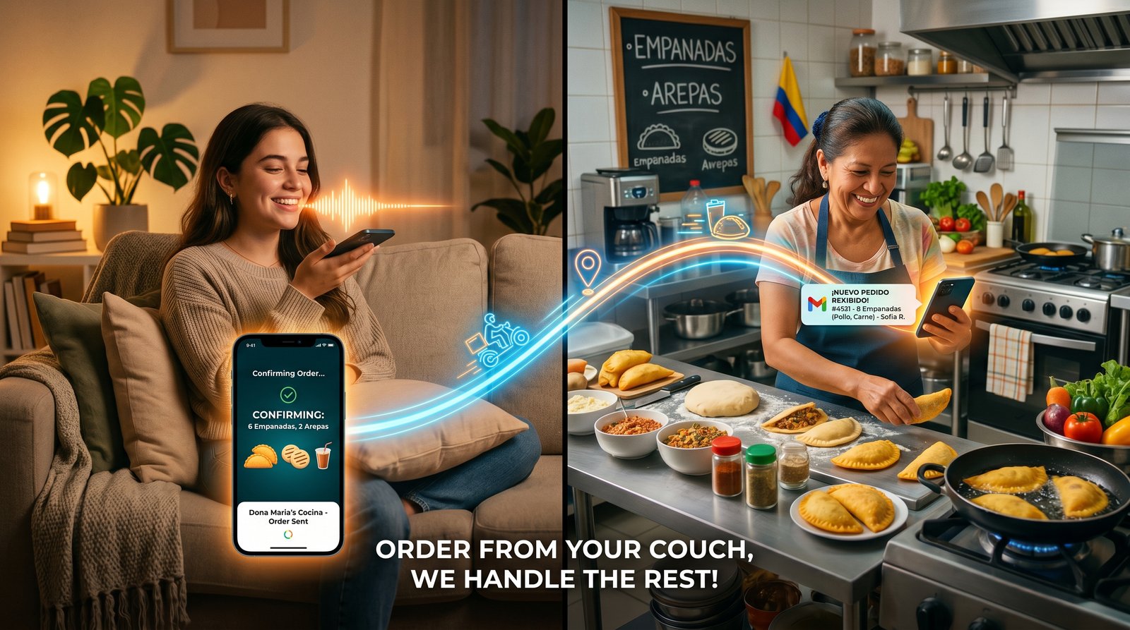 Customer enjoying digital experience